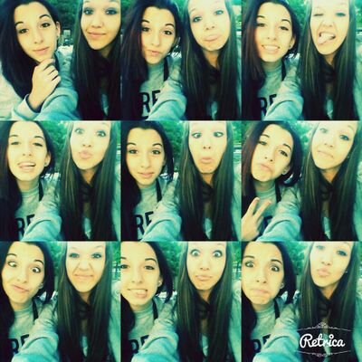 Nacida en italia , viviendo la vida como si fuera el ultimo.Siempre con mi hermana @andreita_pinpan