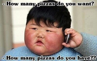 Pizza makes me happy and my fart smelly
