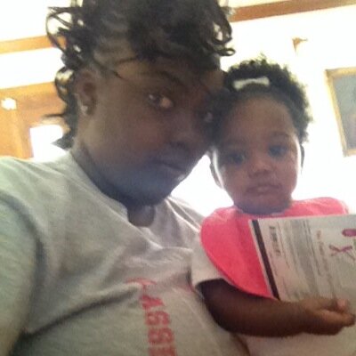 Emani n mommy... Loving one another