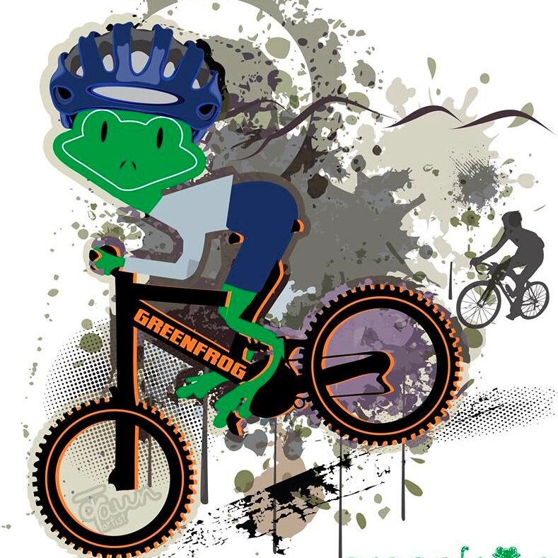 Cycling upcyclist: Cycle Holidays and sustainable gift creations.