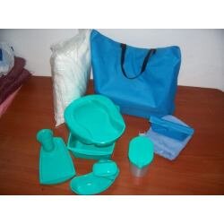 ventas de kits de admisión para hospitalización sabanas cobijas almohadas kits plásticos bolsos descartables 0424-4107968