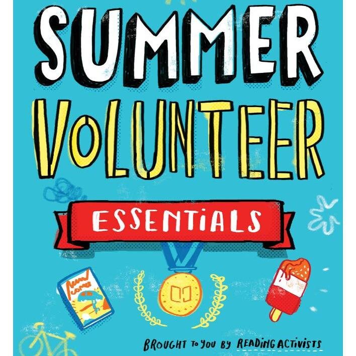 Young volunteers for the Summer Reading Challenge 2014 with the Reading Agency!