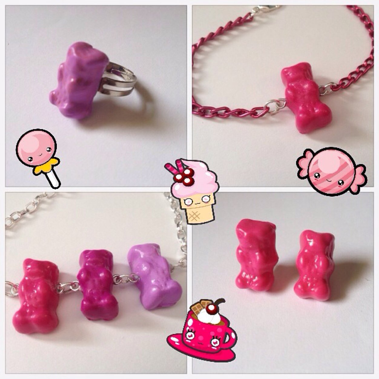 Des creations pour toutes vos envies ! 
#Fimo #ALM #gourmandises #ChilyFIMO