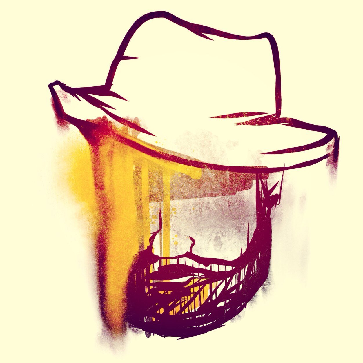 Graphic designer and illustrator. Plays fuzzy guitar in Maskin.