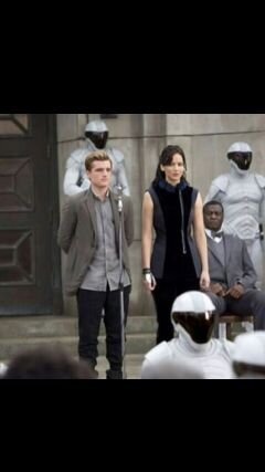 Hi! I'm tribute i live in district 12. I love THE HUNGER GAMES./ JOSH HUTCHERSON. / JENNIFER LAWRENCE. Catching Fire ; Mockingjay