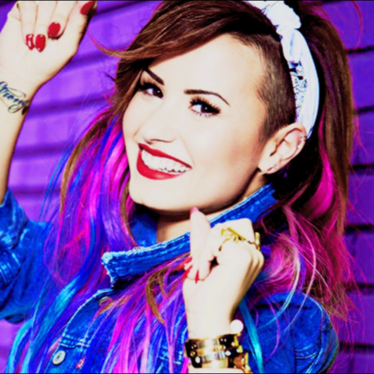 Ho ho ho a really dont care ( Demitria Lovato)
