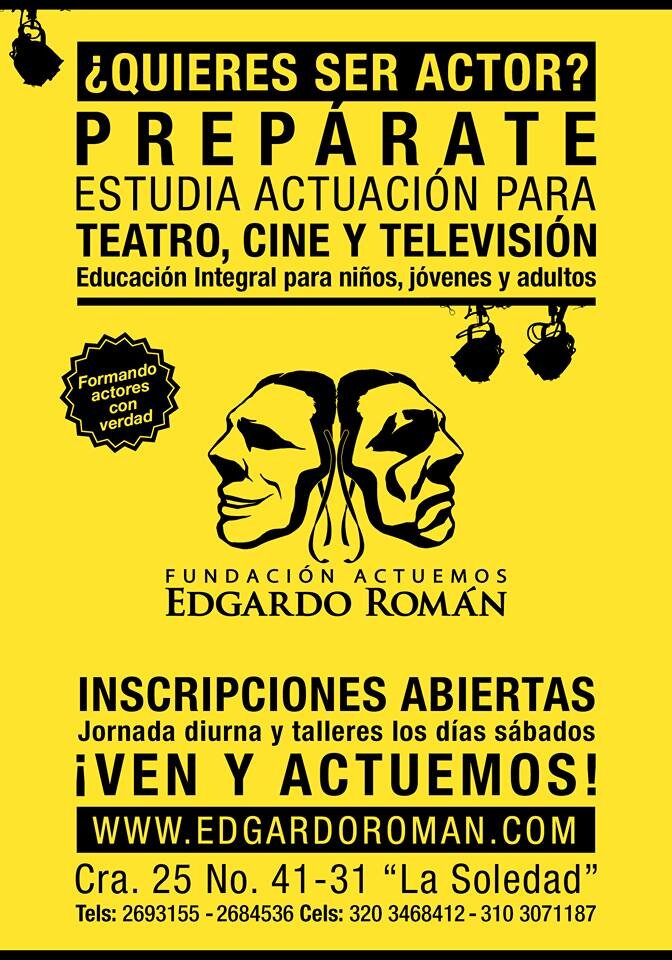 ¡Ven y ACTUEMOS!
Carrera 25 No. 41-31 Barrio La Soledad 7451520-7451530-2684536-2693155-7525693-7026995
3203468412-3103071187