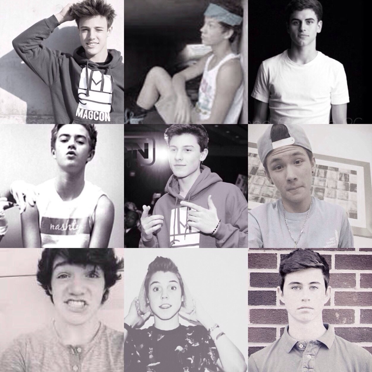 Official BAE of Shawn M, Aaron C, Jack G, Jack J, Matthew E, Nash G, Cameron D, Taylor C, Carter R, and HAYES GRIER.