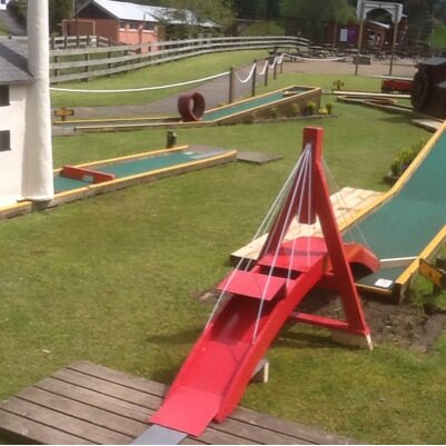 KRAZYGOLF1's profile picture. KrazyGolf based at Cornwall Gold,Tolgus Mill,Nr Portreath,Cornwall. 9 hole unusual crazy golf course set in the middle of a great fun day out. Gift shop & more