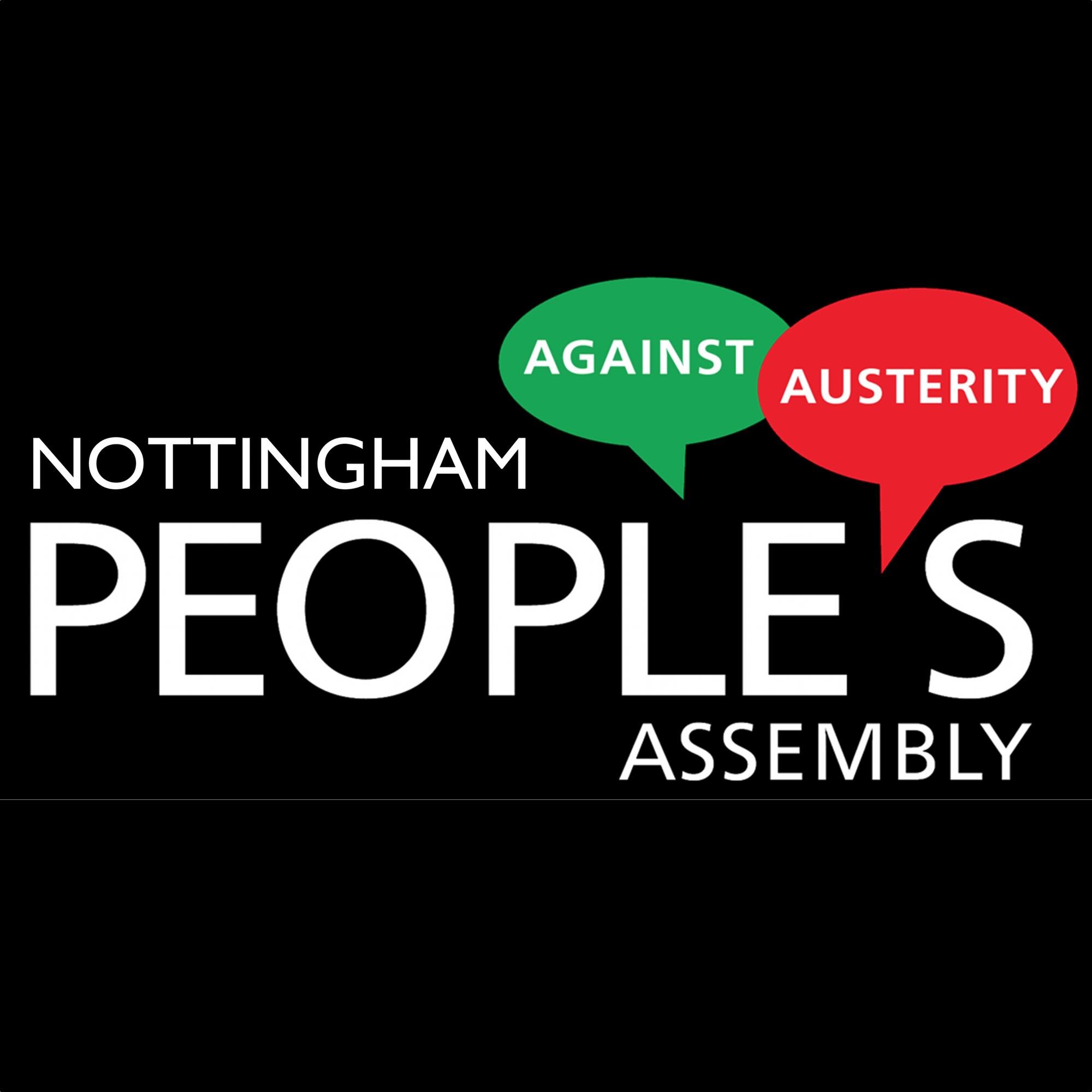 We campaign against Tory cuts to welfare, to services, to education and to health. Join Nottingham's anti-austerity campaign!