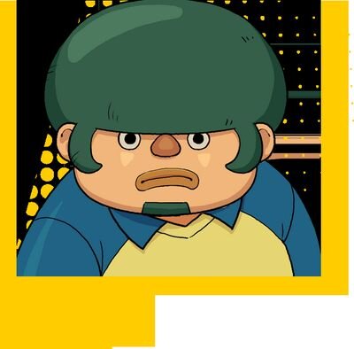 Defensa del Raimon y del Inazuma japón//Un poco miedica//Muy glotón//Amante del futbol.