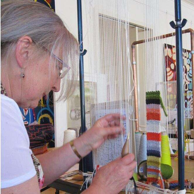 Artist. Tapestry Weaver. 
Kitchen Gardener. Passionate Cook. Supporter of Human Rights and Environmental Protection.