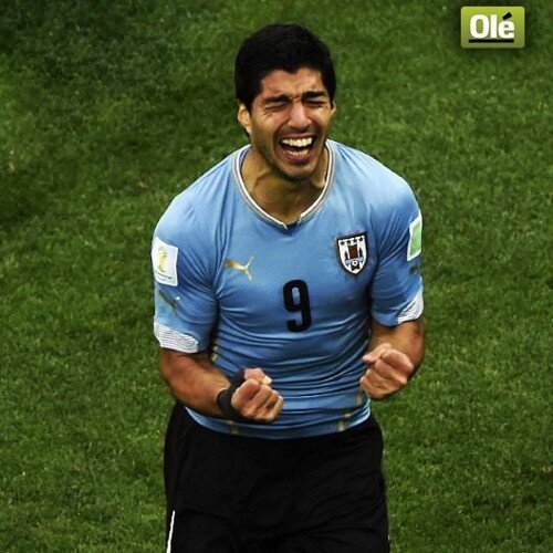 Aguante luis Suárez  sos un ganador te banco hasta la muerte