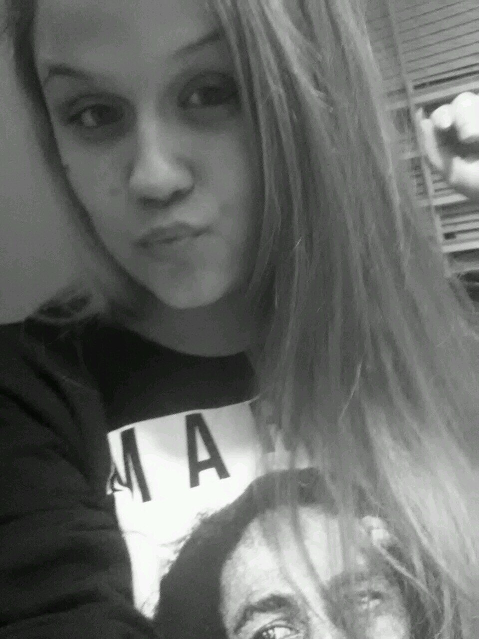 ♥  $  Can hold her own,  She is clothed with strength and dignity; she can laugh at the days to come. 
Proverbs 31:25