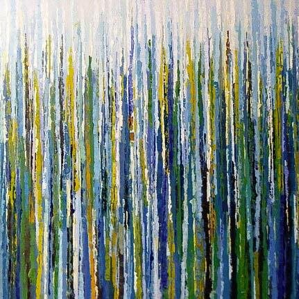 I do 100% hand painted oil on the canvas