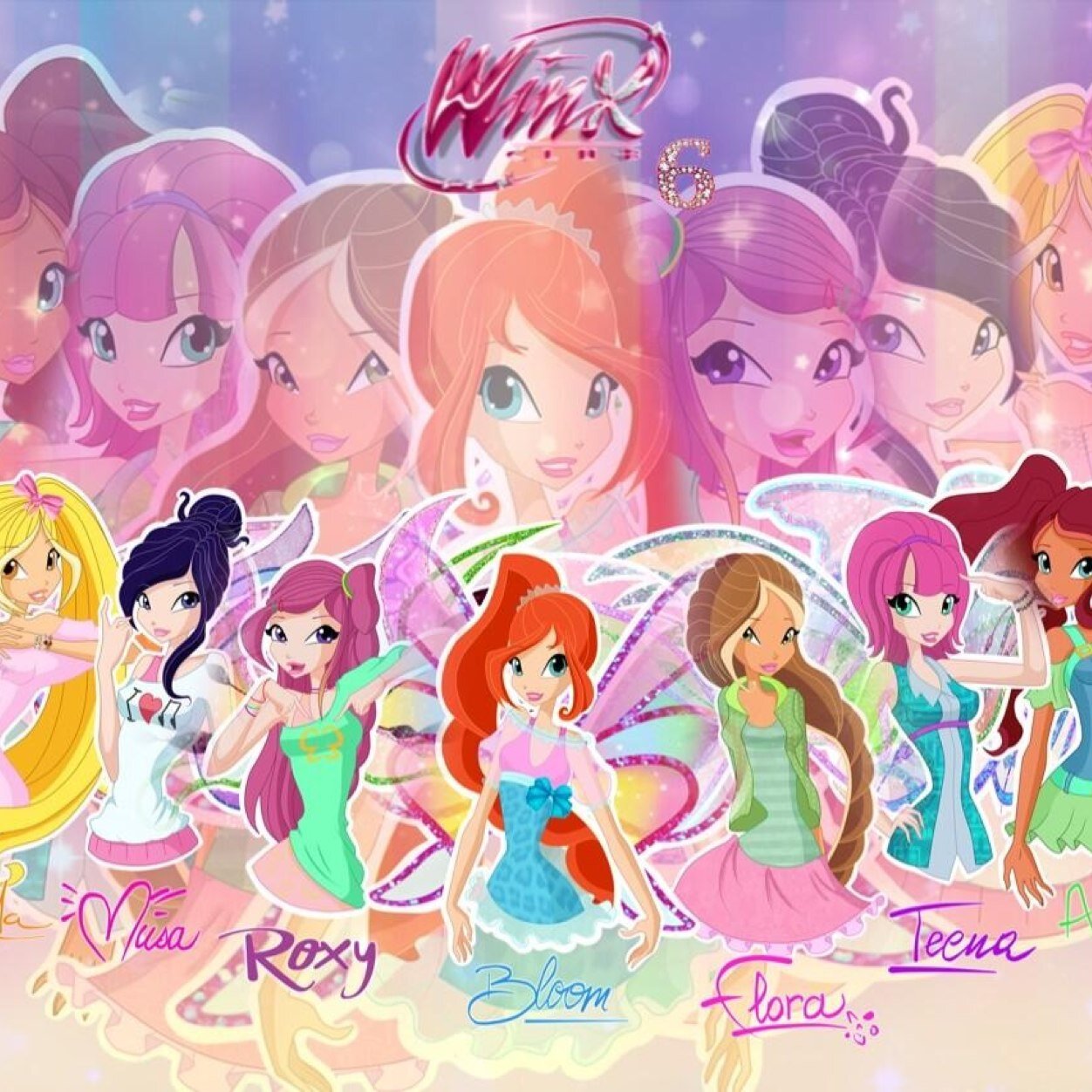 Princess of Sparks, the keeper of dragon flame, Bf Stella and the Winx, Boyfriend Sky