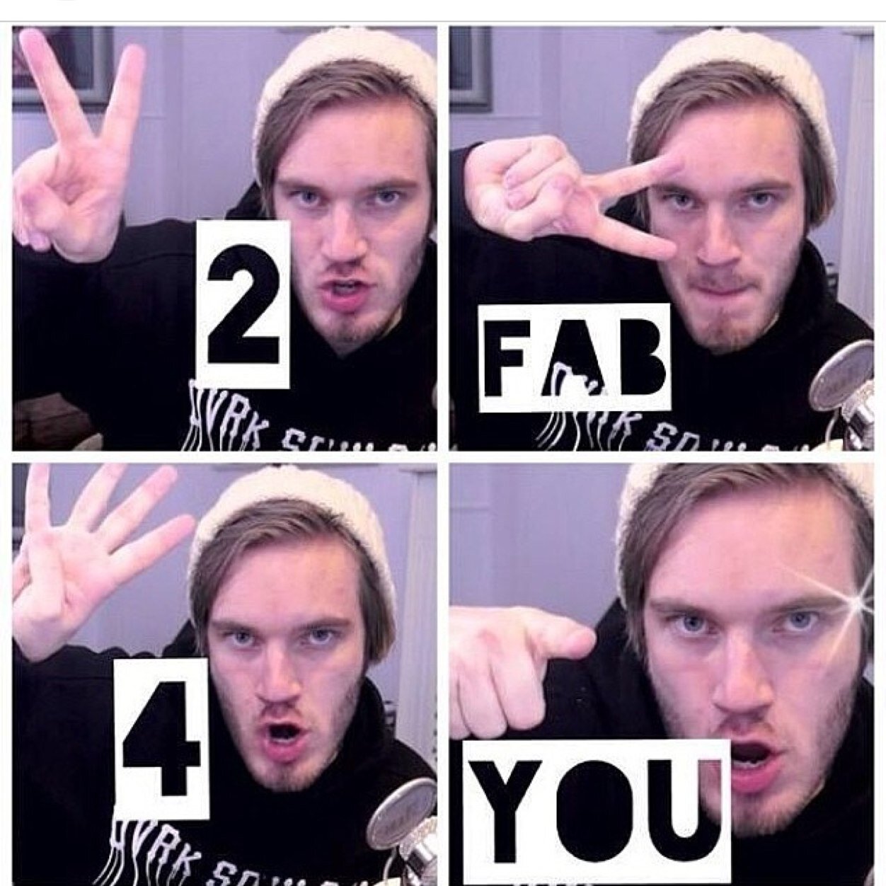 I havent been on twitter in a long-.-school-_-summer break doe yay!!!! Thanks for all the follows ^-^ brofistQuote of the day ~2fab4u-pewdiepie