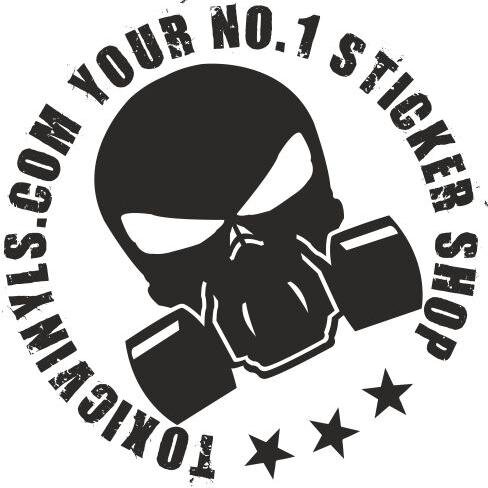 High quality custom made car stickers & decals; custom made T-shirts and high visibility vests; key rings, decorative valve dust caps, shop window signage...