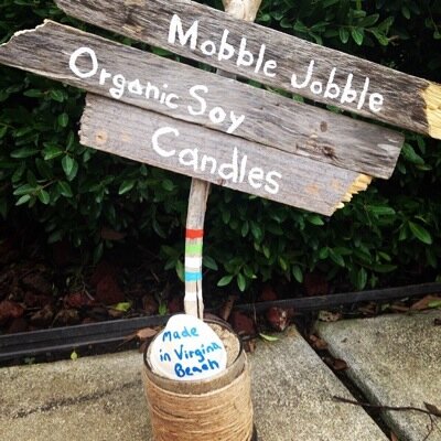 Handmade organic soy candles and eco-wares that nod to the sun and sea. 
http://t.co/Dtjj8fkhqB
Instagram - mobblejobble