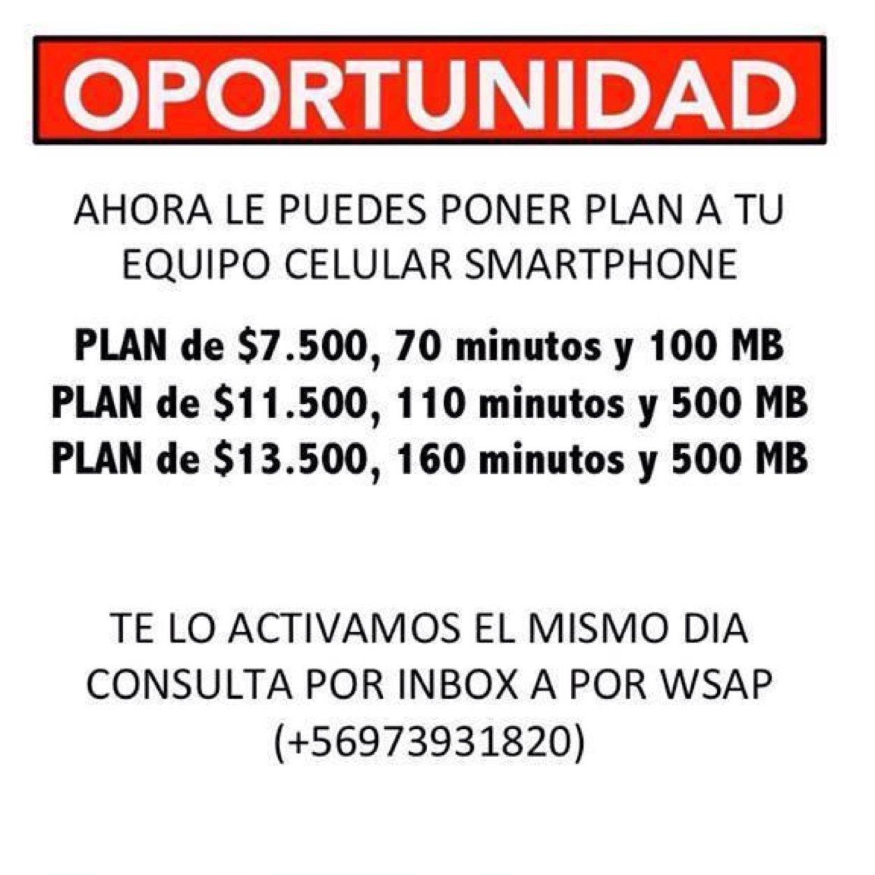 Ejecutiva de Claro Chile/Excelentes planes
