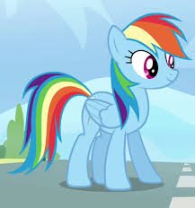 Hi everypony ... I'm responsible for maintaining the weather and clearing the skies ... My Element of harmony is loyalty ... My pet is Tank