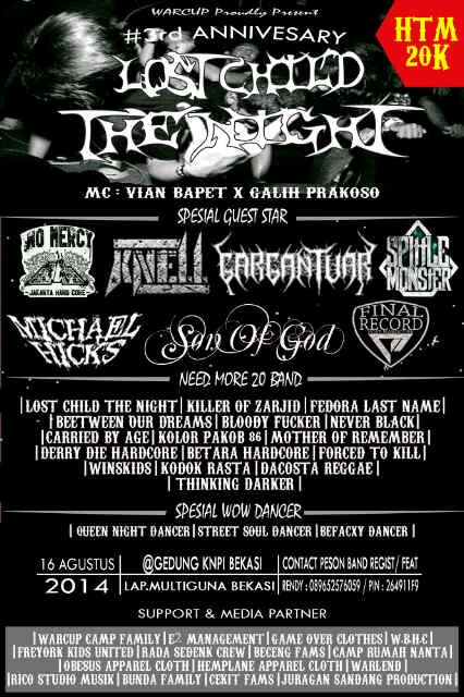 Scream From Life • Post Hardcore ContactPerson : +628976738363 / 2209B6D0
