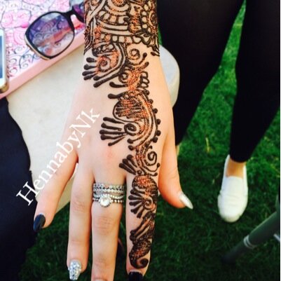 Henna artist available inbox for more information. Facebook.come/Henna Candles by NK