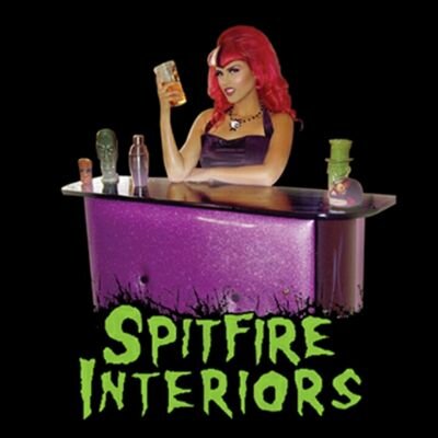 Spitfire Interiors is a Family run business specializing in Kustom Home Furnishings and everything Kool! If you love Monsters,Tattoos,Music& Art we're for you!