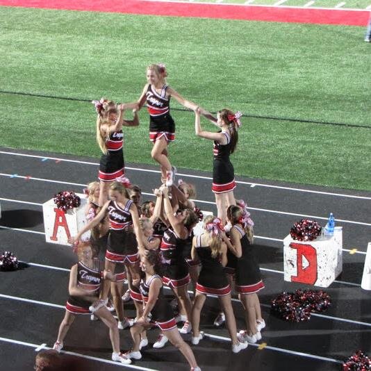 Twitter feed for Treynor Cardinal Cheerleaders.