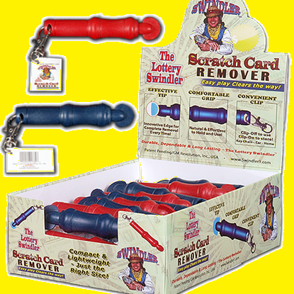 sWINdler + ELIMINATOR Lottery Scratch Card Scratcher Tools  -