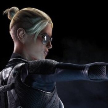 Daughter of Johnny Cage and Sonya Blade.