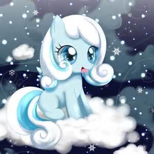 Hey im snow cloud and I live in Pony Ville and my sister is melody breeze