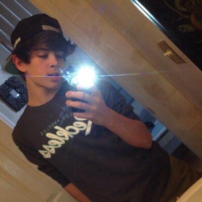 smile because hayes grier noticed you, there are people who that means a lot to, so congrats :)