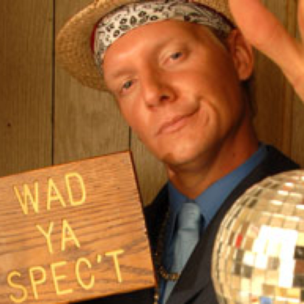 I spin more rhymes than a lazy Susan, and I'm innocent until mah guilt is proven! Peace! Representin' Sunnyvale, straight-the-fuck-up.