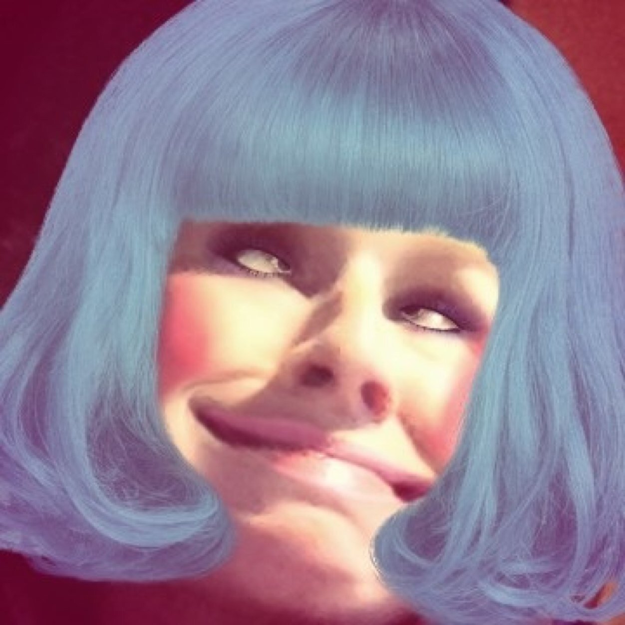 ha ha ha i jist bearfed in me mowth