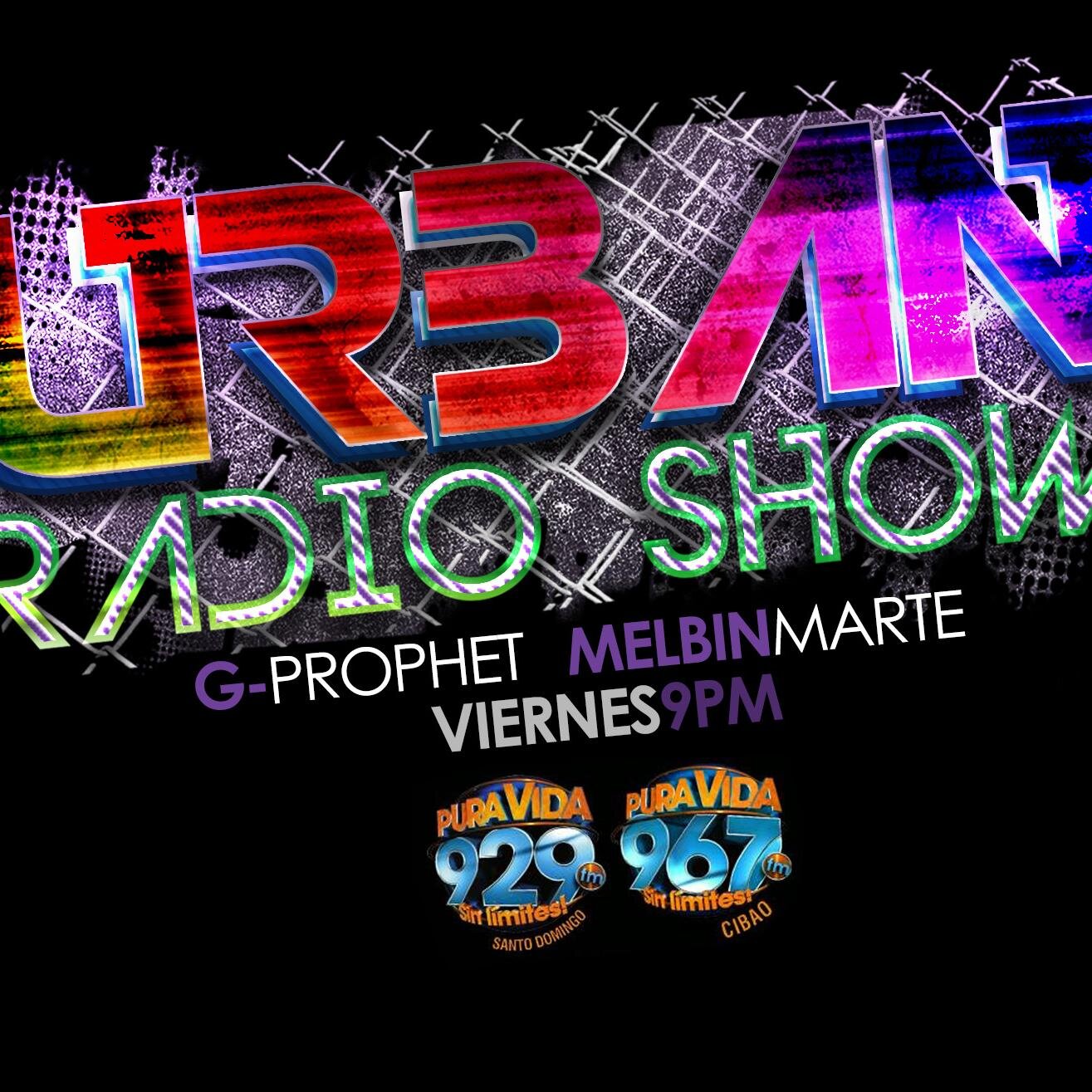 Musica a tu estilo, Rap, Hiphop, R&B con @gprophett Cada viernes de 9:00 a 10:00 de la noche por Pura Vida 92.9 fm, 96.7 Cibao y http://t.co/kjtbmckjlR.