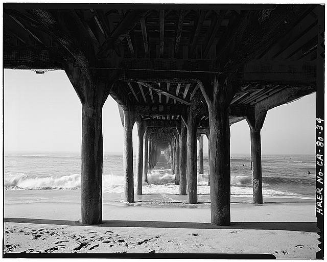 Hangin' around Huntington Beach for more than a century.  You may hug my pylons.