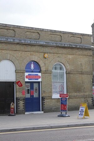 Lowestoft Central train station is where you'll find The Station Shop