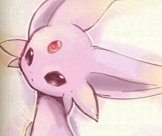 {A sweet tempered Eon of Sun.Called Eifie, Wishing to meet the perfect trainer or the perfect mate. Level 37, Psychic, Quick Attack, Psybeam and Future Sight.}