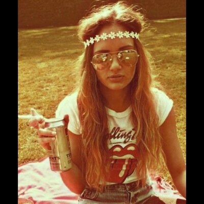 Being a Hippie is not what you wear or smoke, it's the way you think.