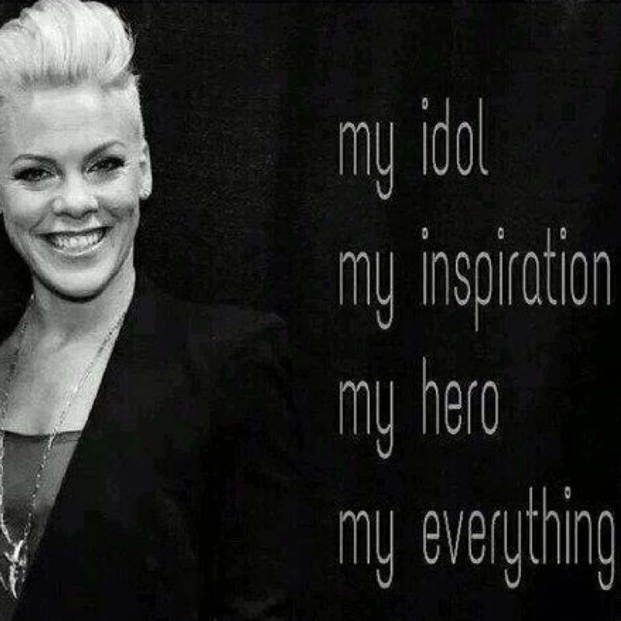 P!nk and Ariana Grande are my everything // i follow back