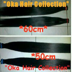 Hair extention,hair clip (real hair) CP. 085740627426 Pin BB request, instagram:okahaircollection