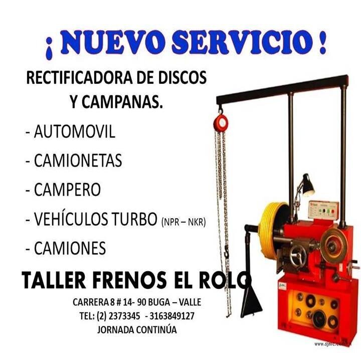 Técnicos especializados en reparación y mantenimiento de frenos, suspensión y rodamientos. Trabajos garantizados. jornada continúa de lunes a sábado.