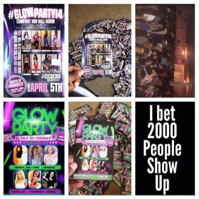 Turn up glo party
