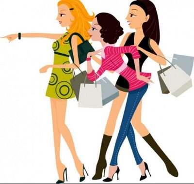 Venta de indumentaria femenina.