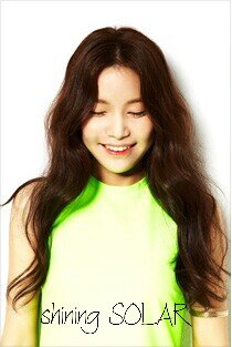 [shining SOLAR 2014.06.29~]                                      마마무의 리더 솔라를 응원합니다