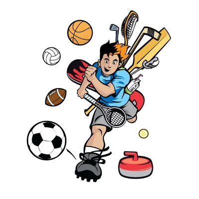 tweeting about sports mostly