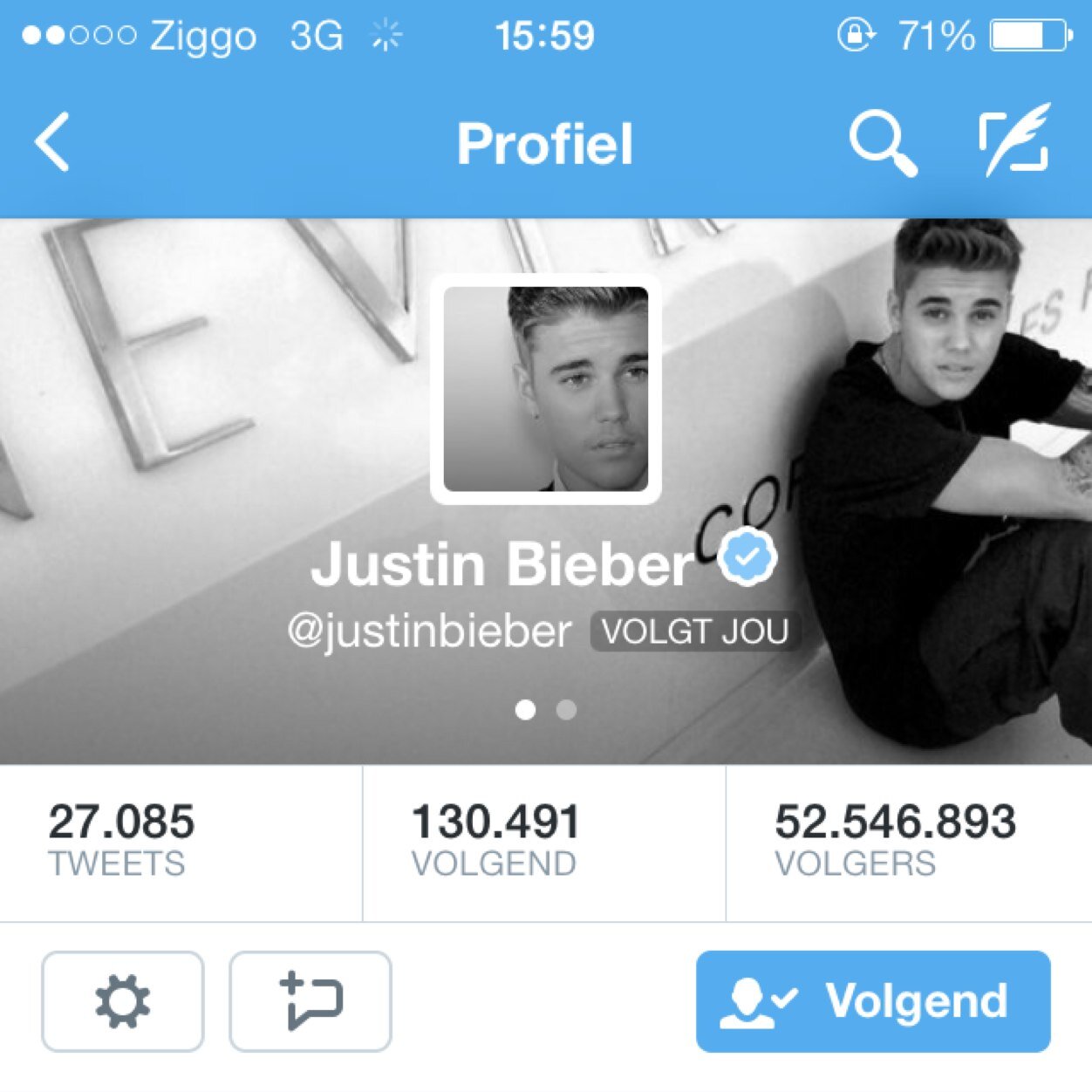 @justinbieber FOLLOWS ME!!