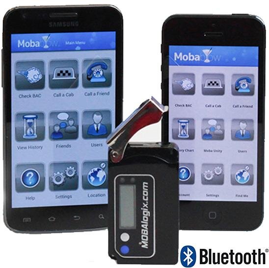 MobaBlow is a fit in the palm of your hand personal Bluetooth enabled breathalyzer!