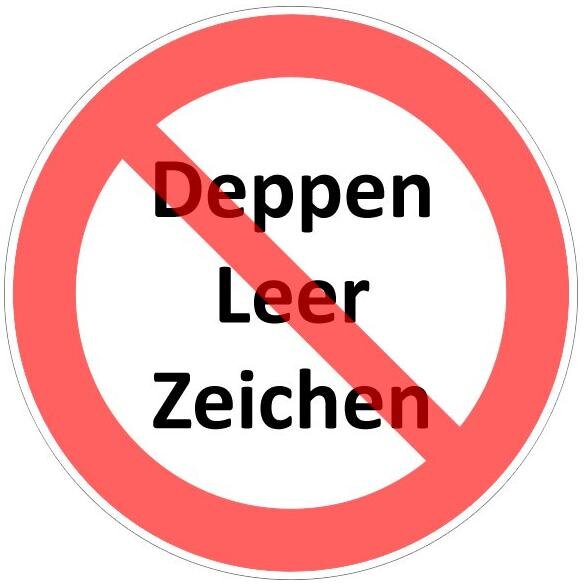 Das Deppenleerzeichen ist eine umgangsprachliche Bezeichnung für das unzulässige Einfügen von Leerzeichen in ein Kompositum (zusammengesetztes Wort).